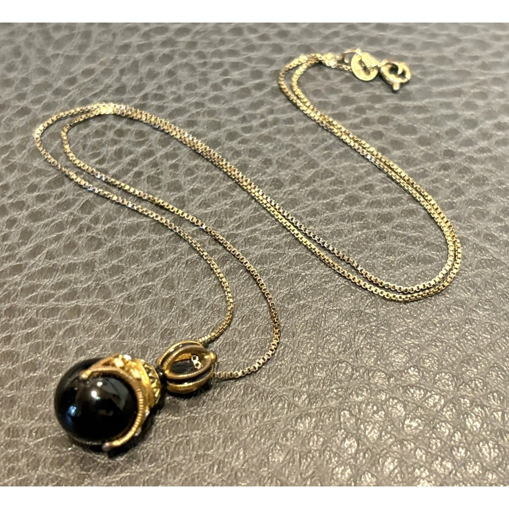 Black Onyx Sterling Silver Egg Pendant Made With Swarovski Crystals Necklace